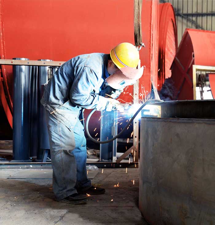 化工污泥干燥設備結(jié)構(gòu)焊接