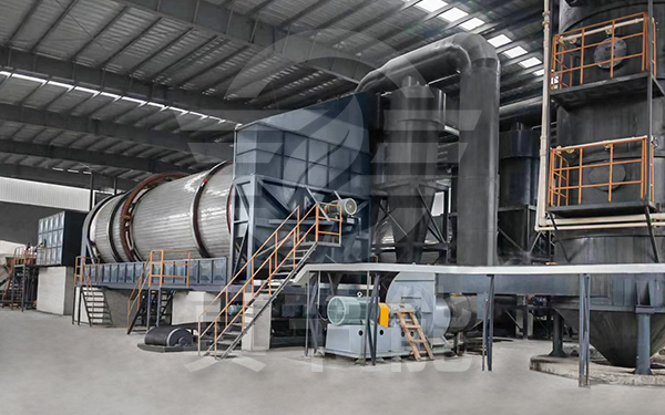 真節(jié)能低溫污泥干燥設備運行現場